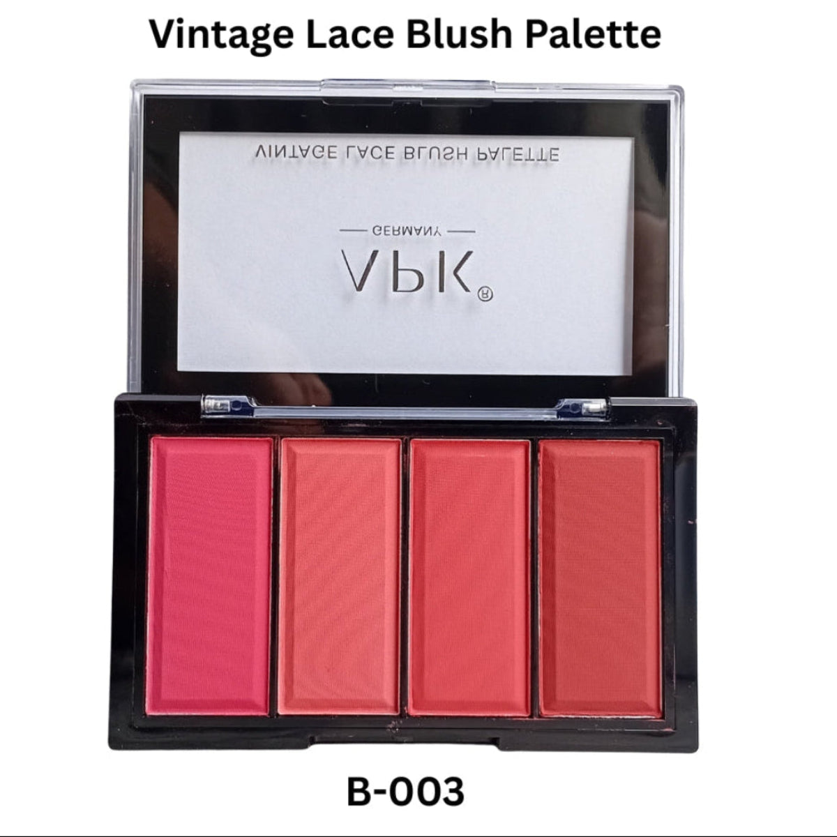 APK Vintage Lace Blush Palette – Multicolor Powder Blush Set