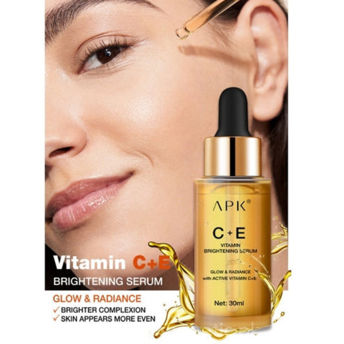 APK Vitamin C+E Brightening Serum | Glow and Radiance
