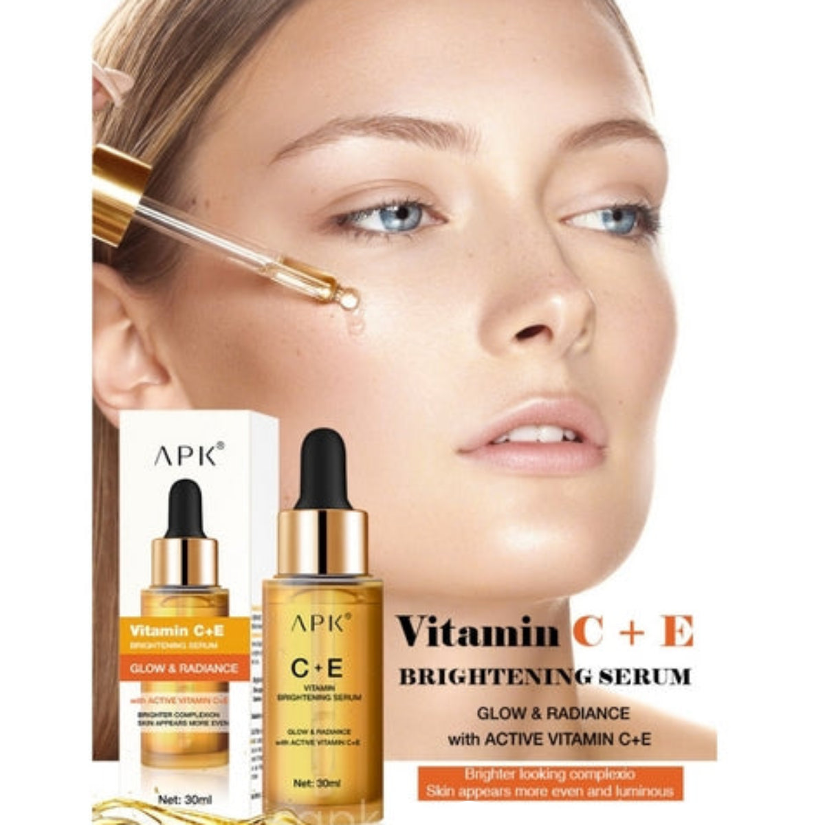 APK Vitamin C+E Brightening Serum | Glow and Radiance