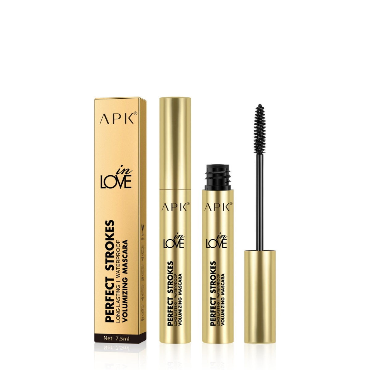 APK Volumizing Mascara - Extreme Volume Jet Black Waterproof Mascara Pakistan