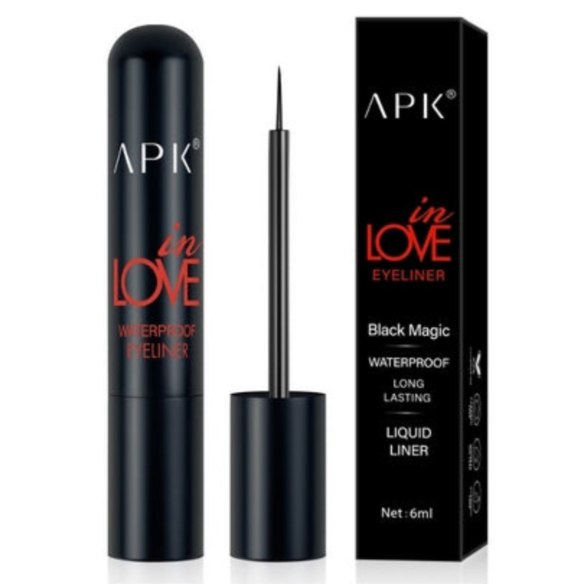 APK Waterproof Liquid Eyeliner | Long Lasting | High Pigment
