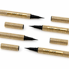 Intense Black Waterproof Eyeliner - Long Lasting Line Tattoo