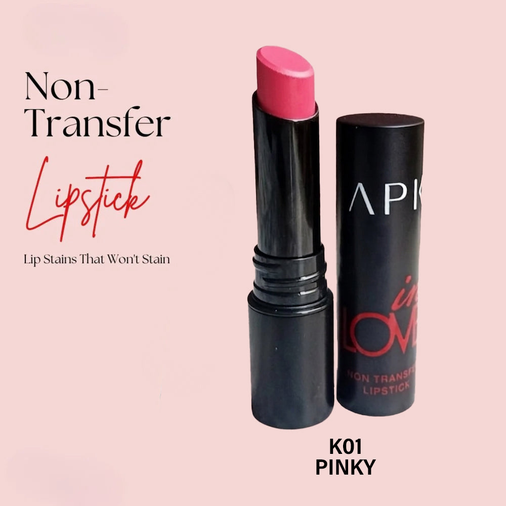 APK Non-Transfer Lipstick | Richly Pigmented | Upto 24 Hrs Stay