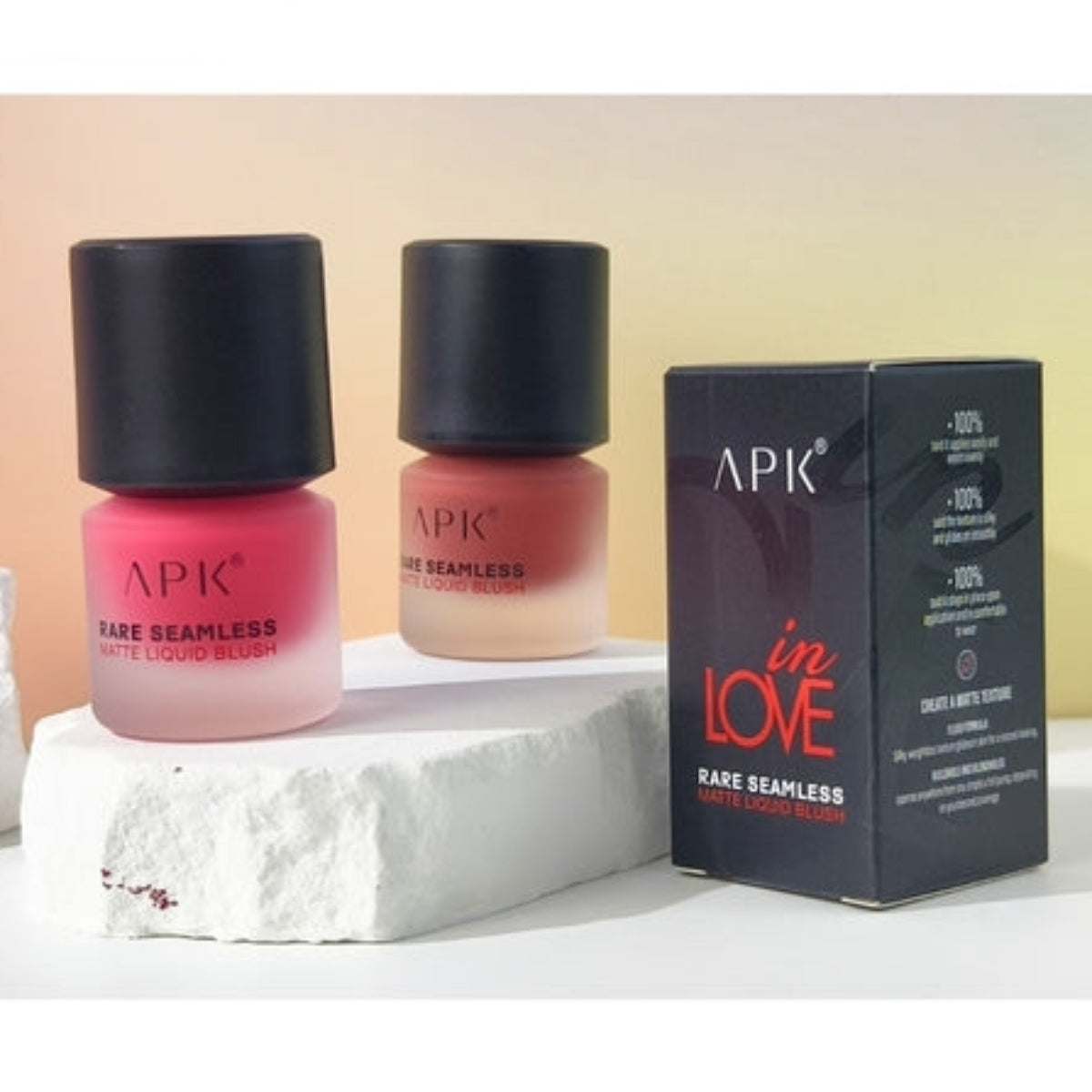 APK Rare Seamless Matte Liquid Blush | Fluid Formula | Long Lasting