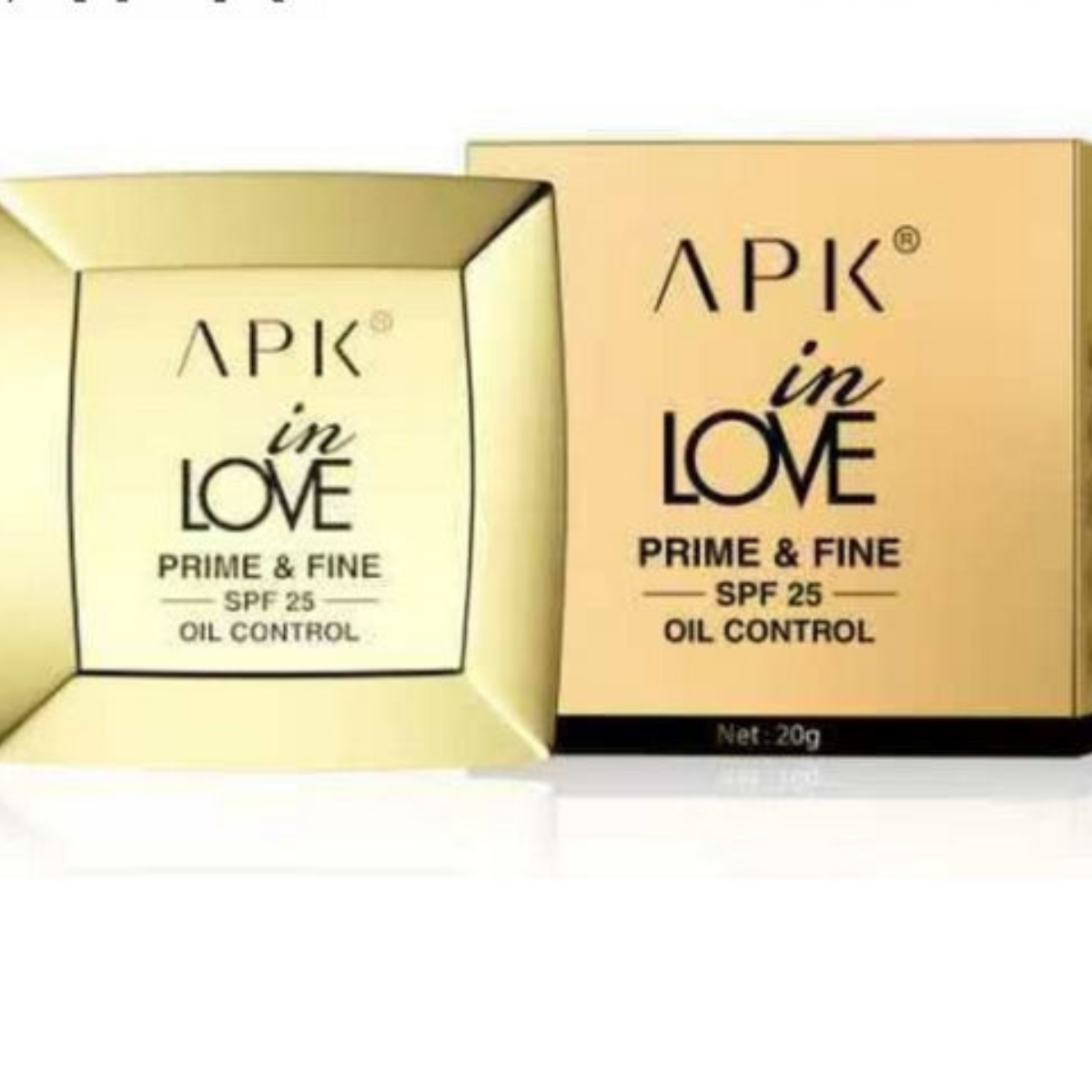 APK Prime and Fine Matte Pressed Powder – Oil Control and SPF25