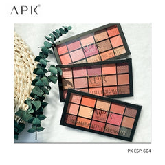 APK Reloaded Palette: 15-Color Basic Mattes Eyeshadow (3 Versatile Palettes)