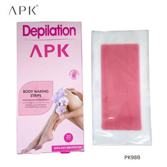 APK Depilation Body Waxing Strips – Smooth Skin Hair Removal (20 Strips)