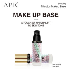 APK 3-Color Rainbow Isolation Cream - Tricolor Makeup Base