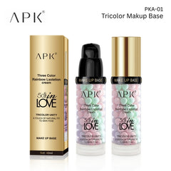 APK 3-Color Rainbow Isolation Cream - Tricolor Makeup Base
