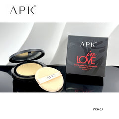 APK Matte Finish Full Coverage Oil Control Powder SPF25++