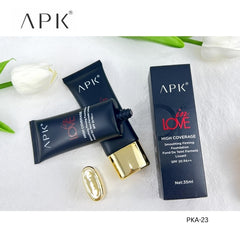 APK High Coverage Smoothing Firming Foundation SPF 20 PA++ – Matte, Long Lasting