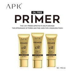APK 3in1 Primer, Protects, Moisturises | Long Lasting | Oil Free