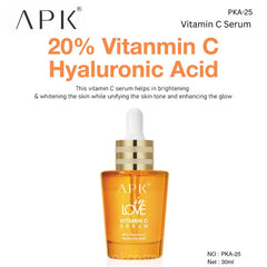 APK Vitamin C Serum 20% – Professional Anti-Aging & Brightening Serum