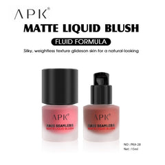 APK Rare Seamless Matte Liquid Blush | Fluid Formula | Long Lasting