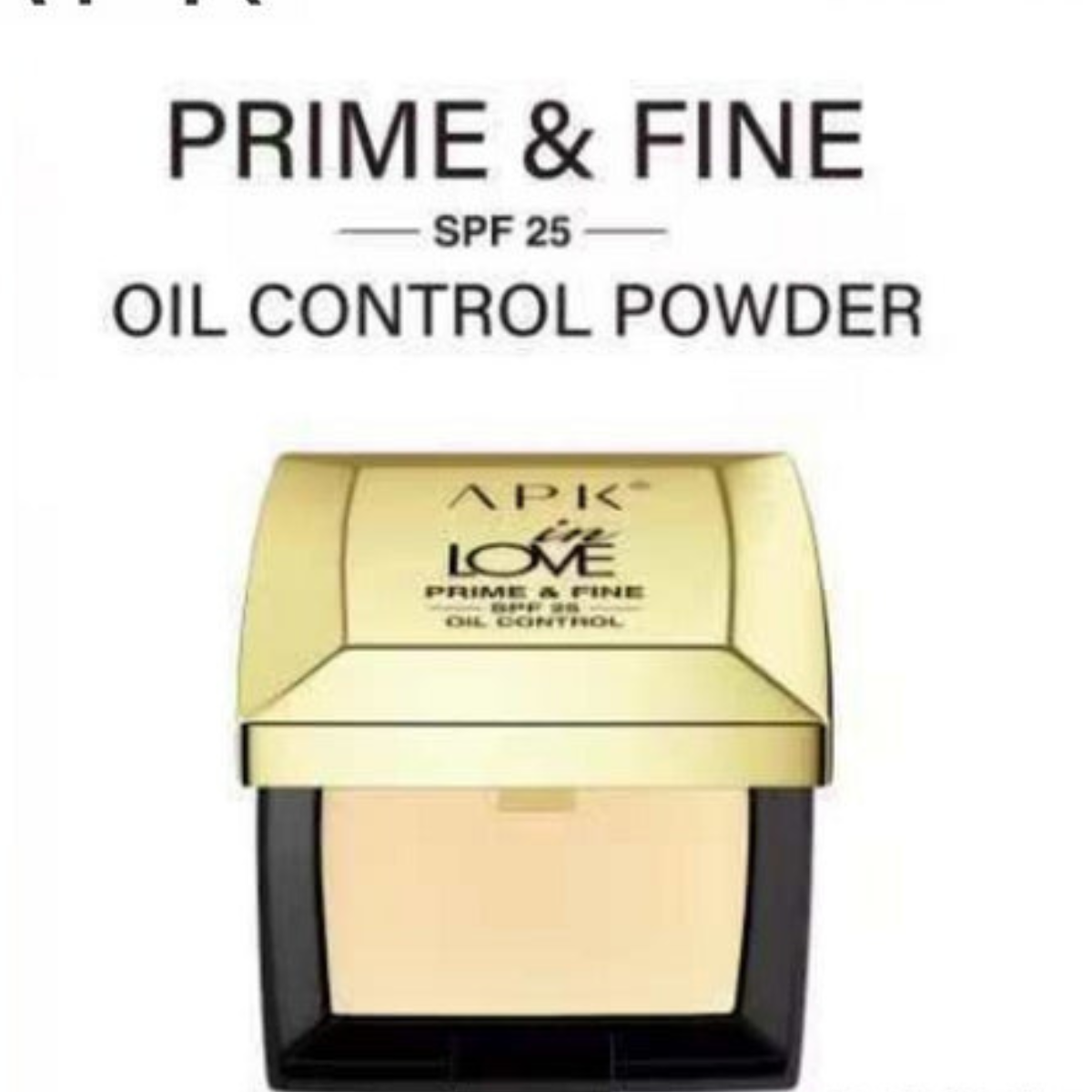 APK Prime and Fine Matte Pressed Powder – Oil Control and SPF25