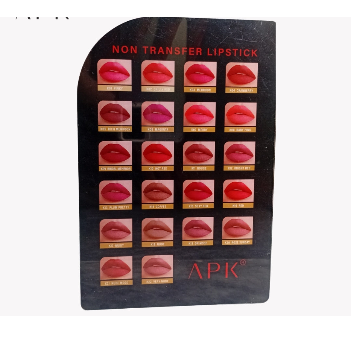APK Non-Transfer Lipstick | Richly Pigmented | Upto 24 Hrs Stay