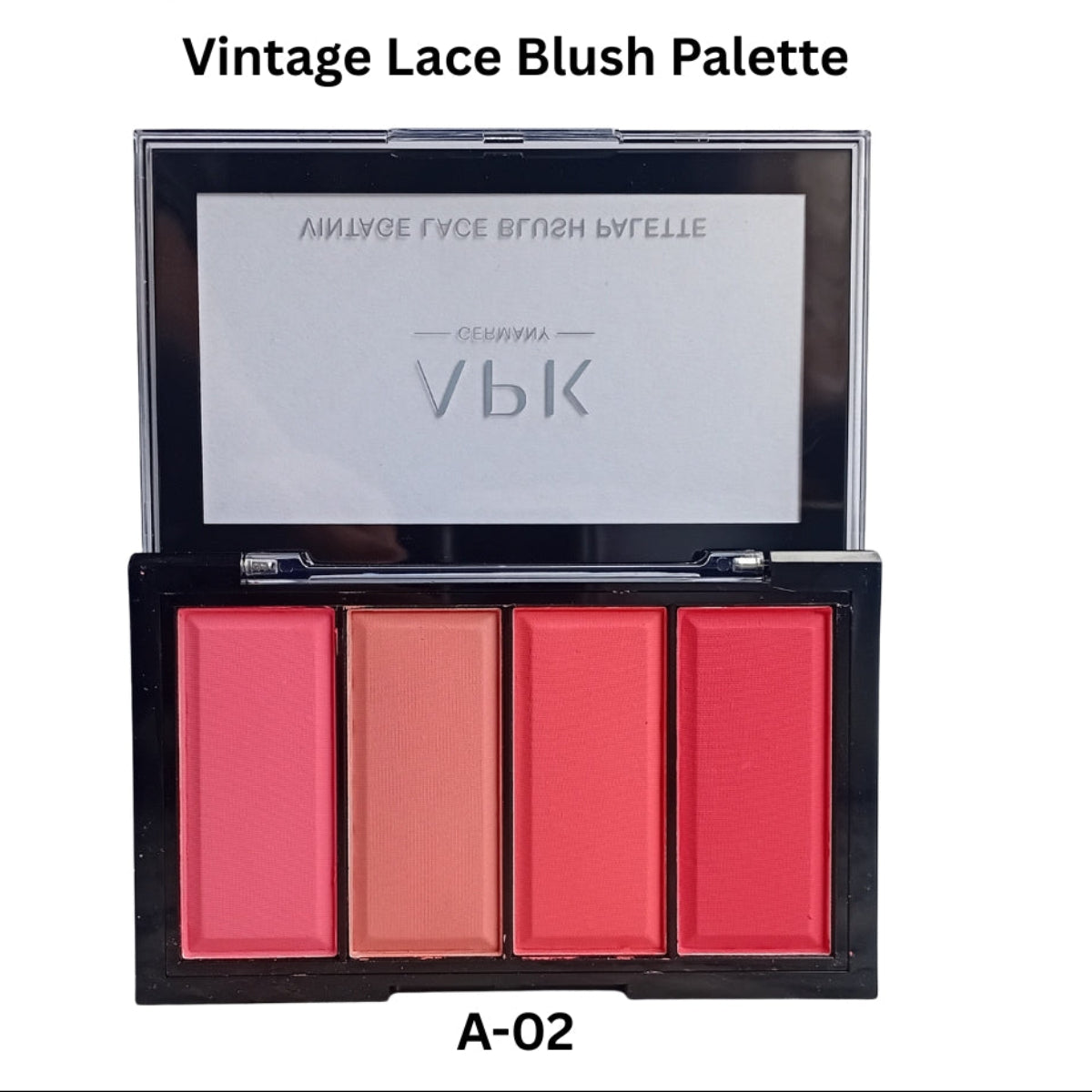 APK Vintage Lace Blush Palette – Multicolor Powder Blush Set