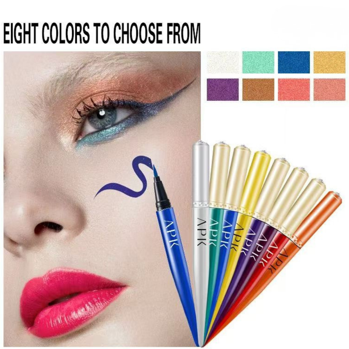 APK Glitter Eyeliner – Waterproof, Long-Lasting