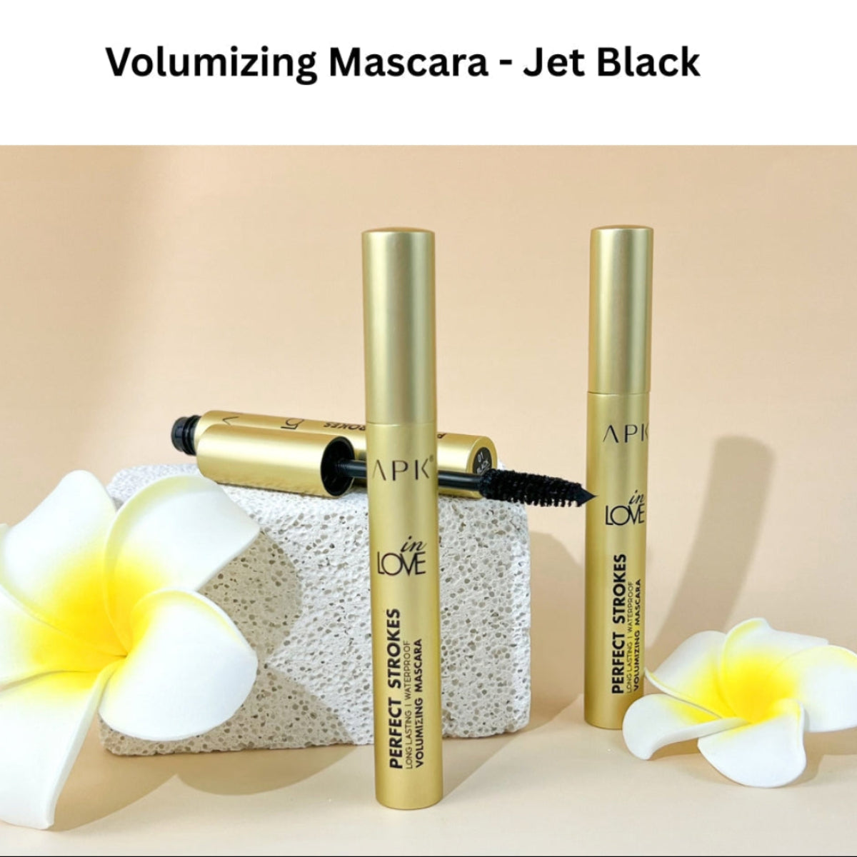 APK Volumizing Mascara - Extreme Volume Jet Black Waterproof Mascara Pakistan