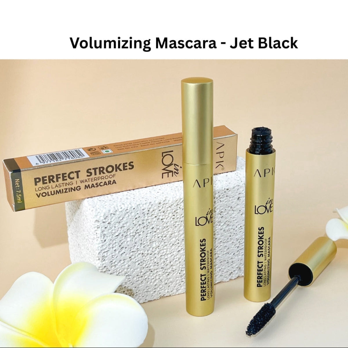 APK Volumizing Mascara - Extreme Volume Jet Black Waterproof Mascara Pakistan